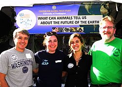 Photo of Randall Kyes, Mathew Novak, Katie Hinde and Crita Johnson