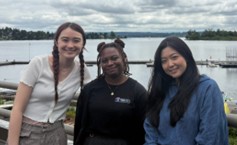 1st year experimental psychology students Aoi, Martha-Root, and Aoi.